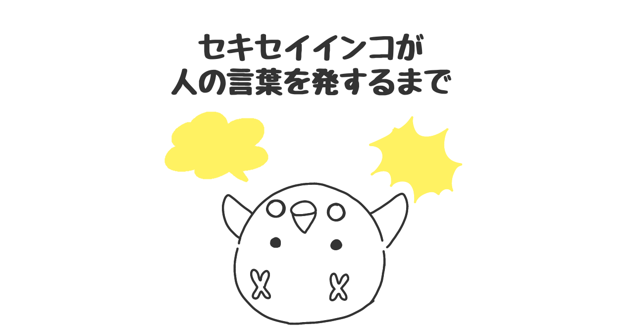 セキセイインコのグーちゃんが人の言葉を発するまで ドラコの動物レポ セキセイインコのグーちゃんが人の言葉を発するまで ドラコの動物レポ